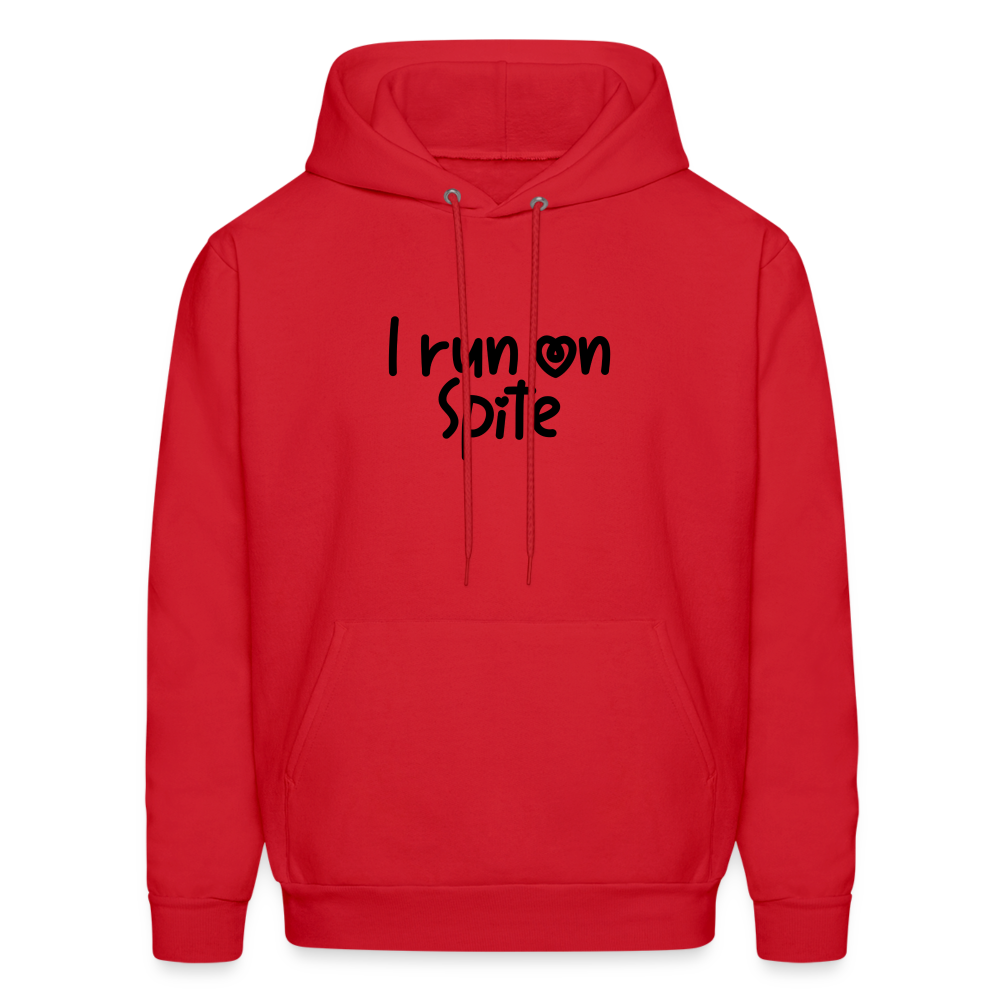 I Run On Spite Women's Hoodie - red
