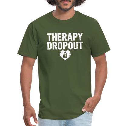 Therapy Dropout T-Shirt - military green