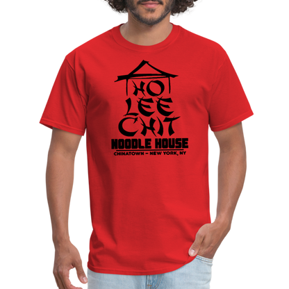 Ho Lee Chit (Noodle House) T-Shirt - red