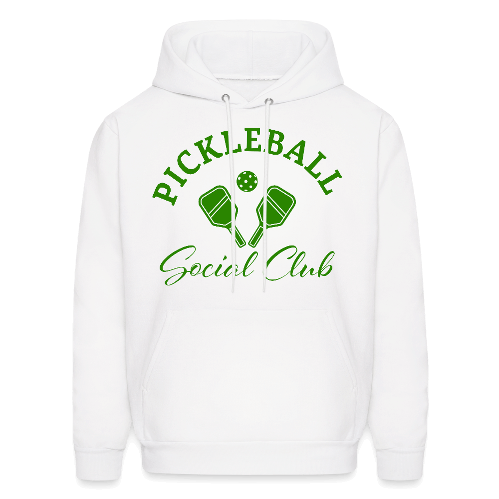 Pickleball Social Club Hoodie - white