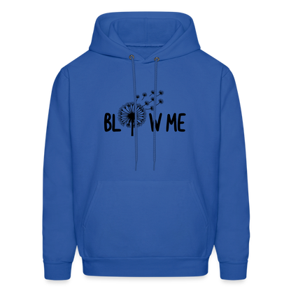 Blow Me Hoodie - royal blue