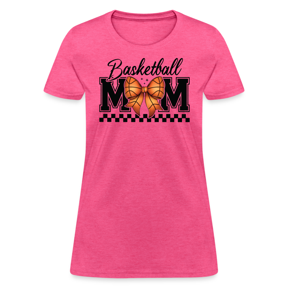 Basketball Mom Women's T-Shirt - heather pink