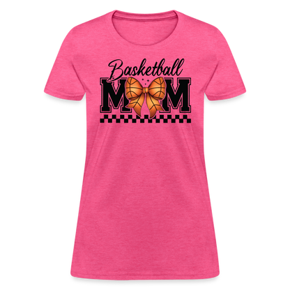 Basketball Mom Women's T-Shirt - heather pink