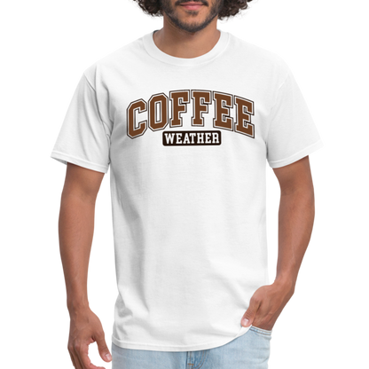 Coffee Weather T-Shirt - white