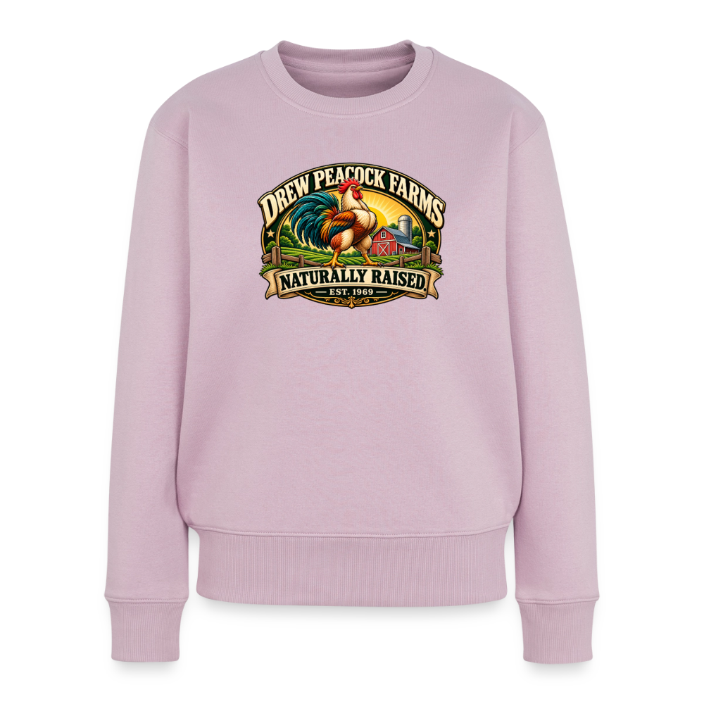 Drew Peacock Farms Women's Premium Sweatshirt - dusty pink