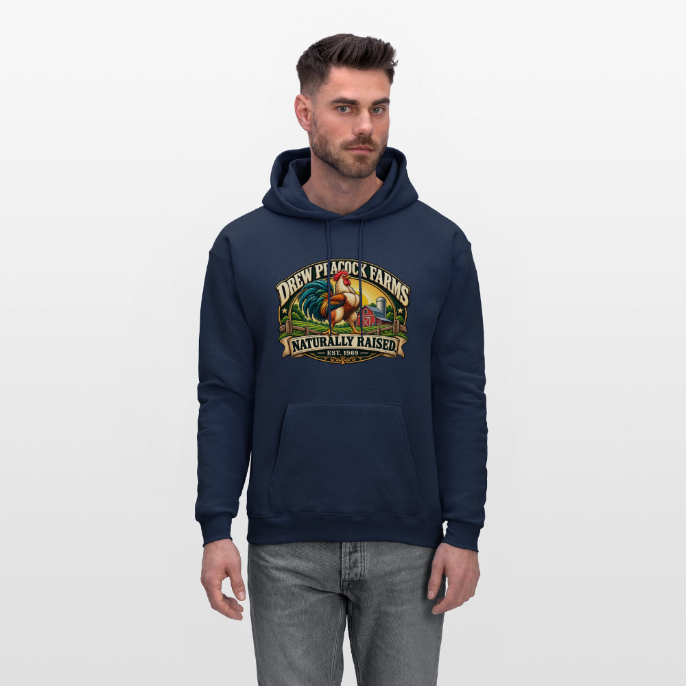 Drew Peacock Farms Hoodie - navy
