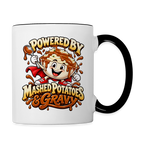 Powered by Mashed Potatoes & Gravy – Superhero Coffee Mug