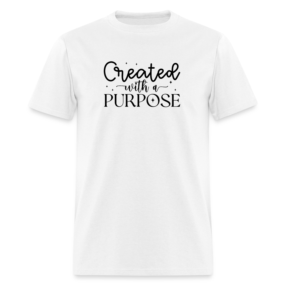 Created with a Purpose T-Shirt - white