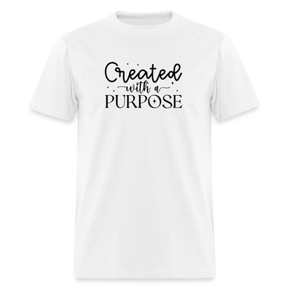 Created with a Purpose T-Shirt - white