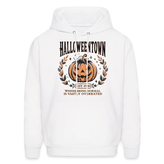 Halloweentown Hoodie (Where Normal is Overrated) - white