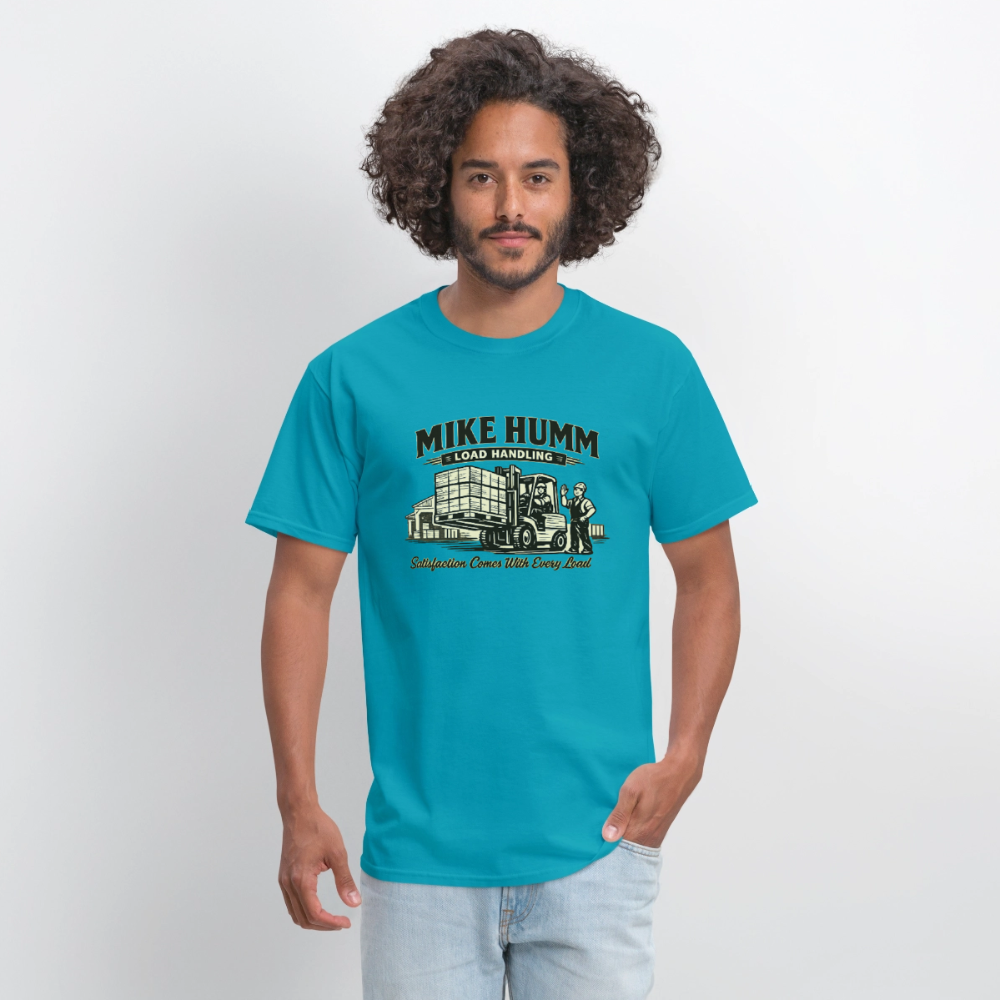 Mike Humm Load Handling T-Shirt Funny Adult Humor Tee Color: military green