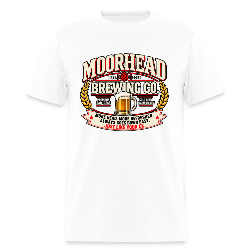 Moorhead Brewing Co. T-Shirt Color: white