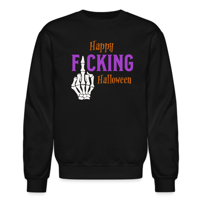 Happy F*cking Halloween Sweatshirt - black