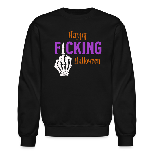 Happy F*cking Halloween Sweatshirt - black