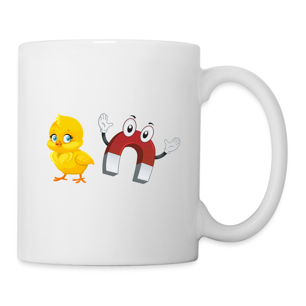 Chick Magnet Coffee Mug - Color: white