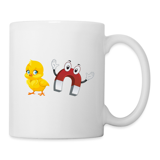 Chick Magnet Coffee Mug - Color: white