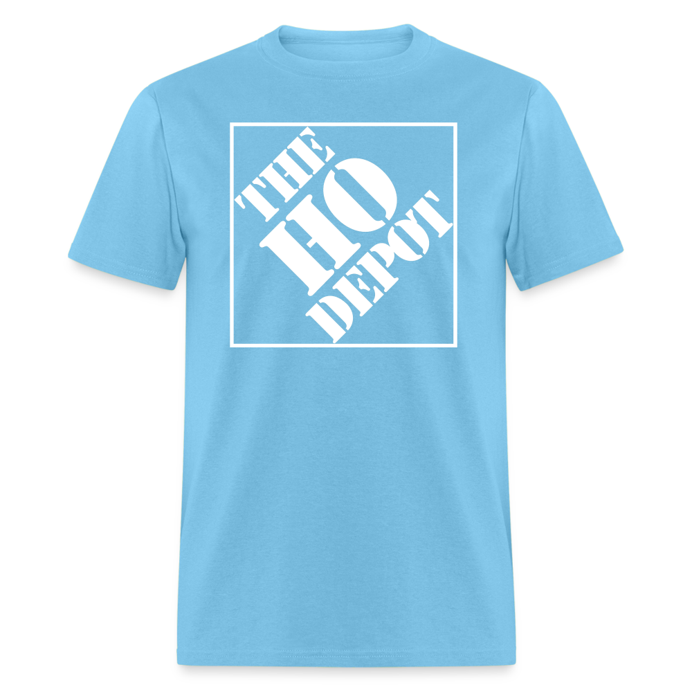 The Ho Depot T-Shirt - aquatic blue