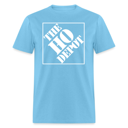 The Ho Depot T-Shirt - aquatic blue