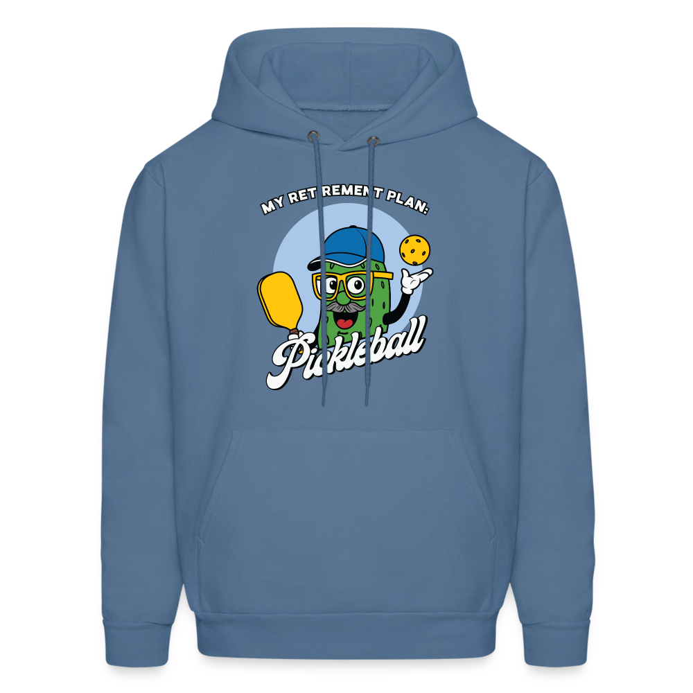 My Retirement Plan: Pickleball Hoodie - denim blue