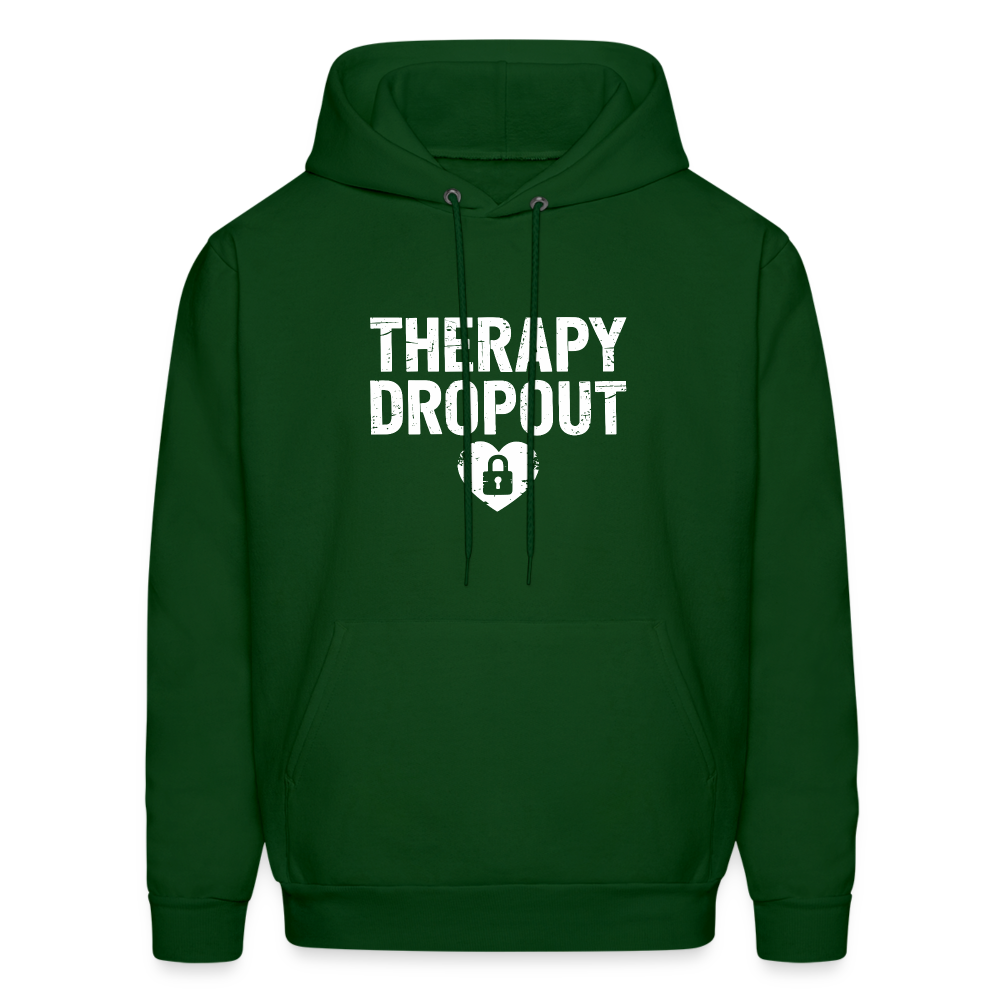 Therapy Dropout Hoodie - forest green