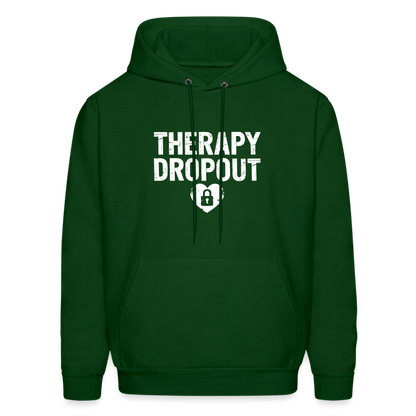 Therapy Dropout Hoodie - forest green