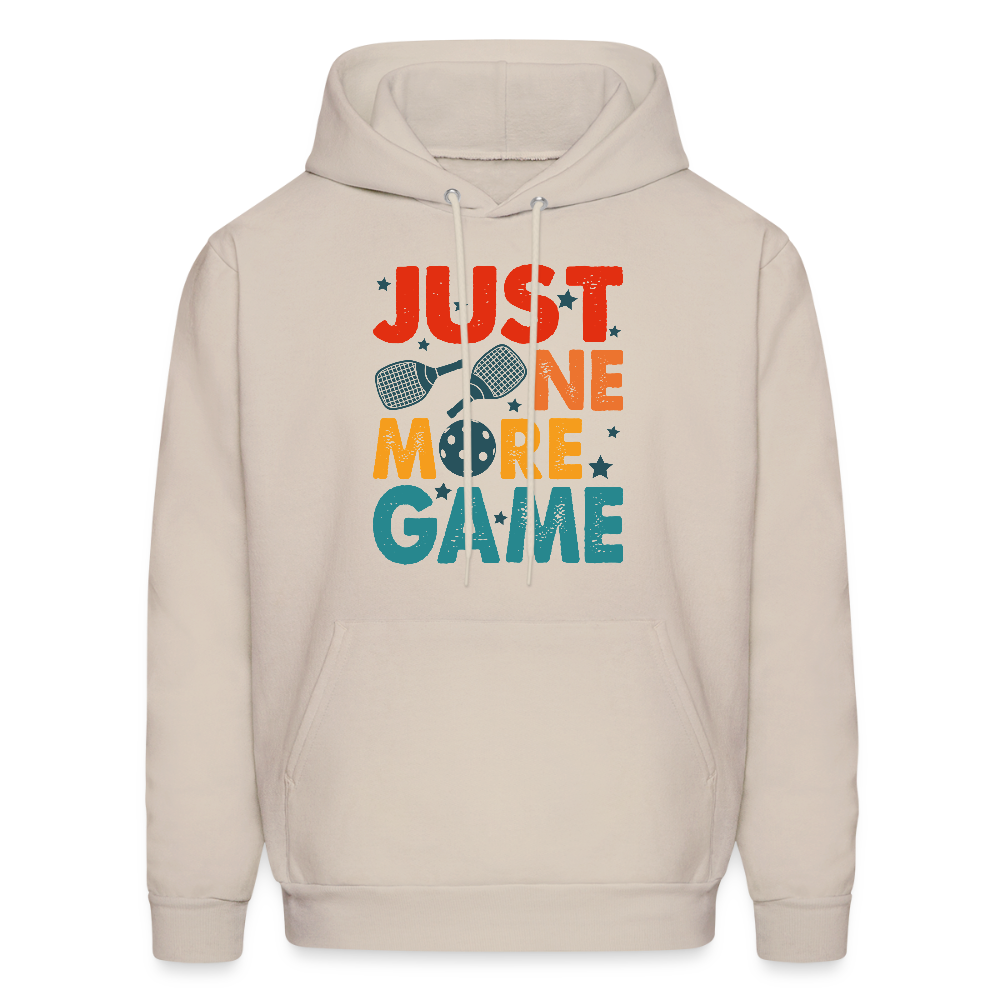 Just One More Game (Pickleball) Hoodie - Sand