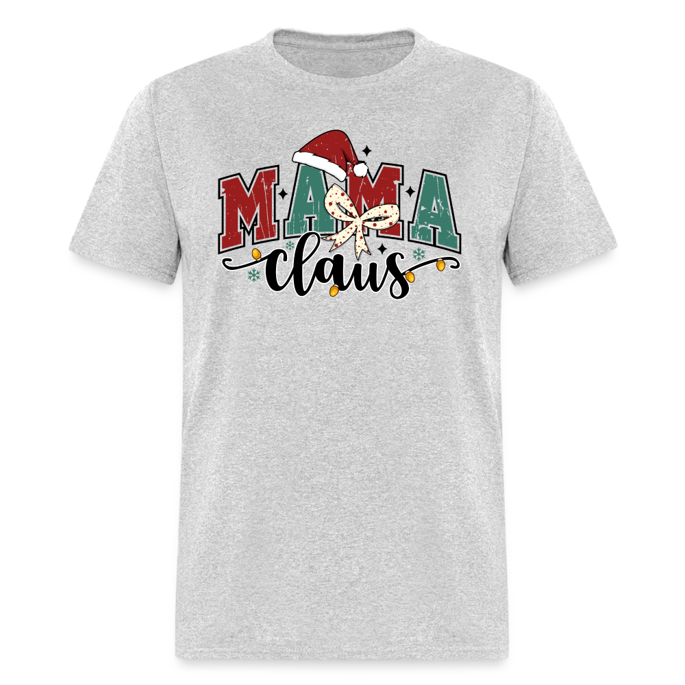 Mama Claus (Christmas) T-Shirt - heather gray