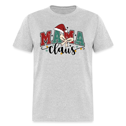 Mama Claus (Christmas) T-Shirt - heather gray