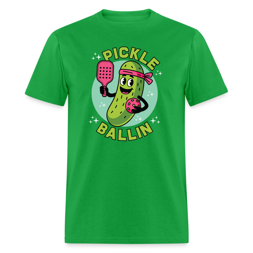 Pickle Ballin T-Shirt - bright green