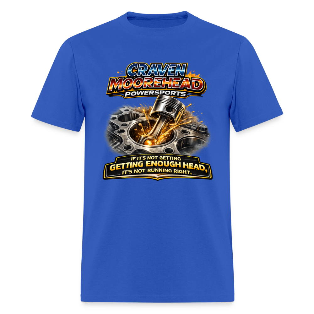 Craven Moorehead PowerSports T-Shirt Color: Royal Blue