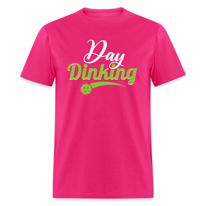 Day Dinking (Pickleball) T-Shirt - fuchsia