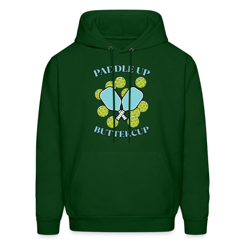 Paddle Up Buttercup Hoodie - forest green