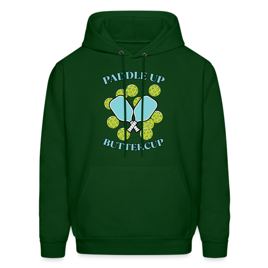 Paddle Up Buttercup Hoodie - forest green