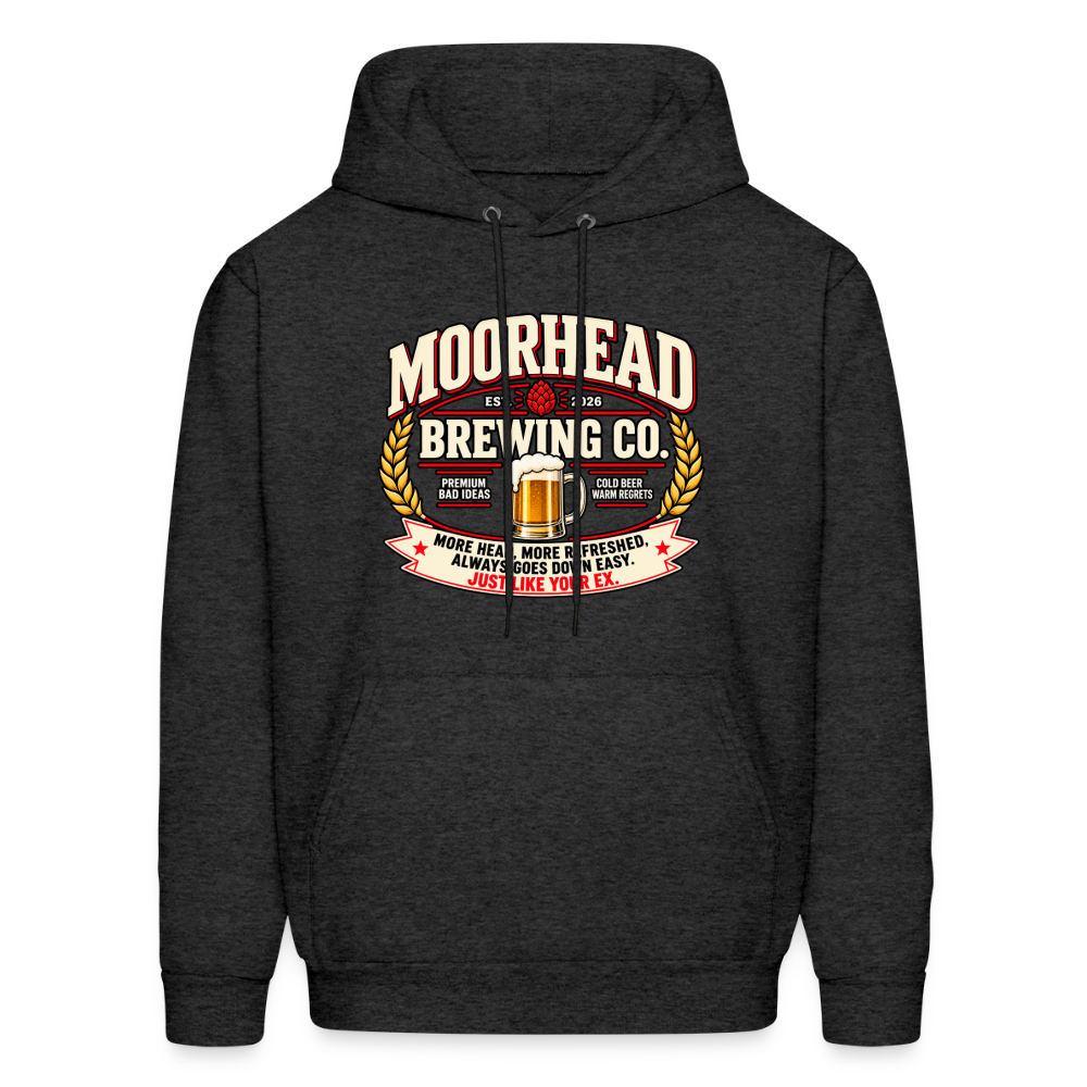 Moorhead Brewing Co. Hoodie Color: Charcoal Grey