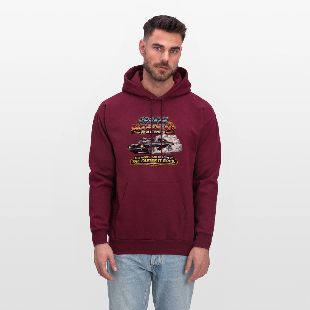 Craven Moorehead Racing Hoodie Color: Heather Gray