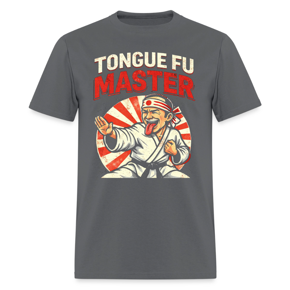 Tongue FU Master T-Shirt Color: Charcoal