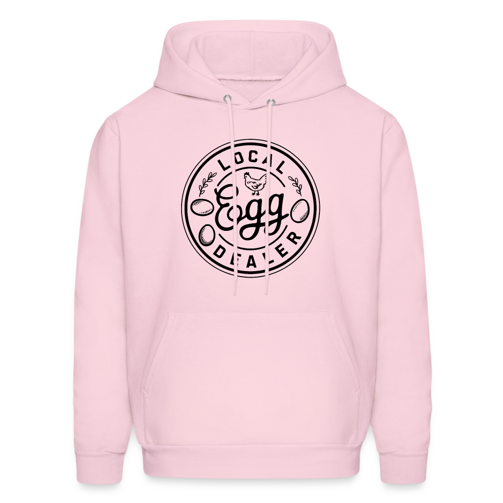 Local Egg Dealer Hoodie - pale pink