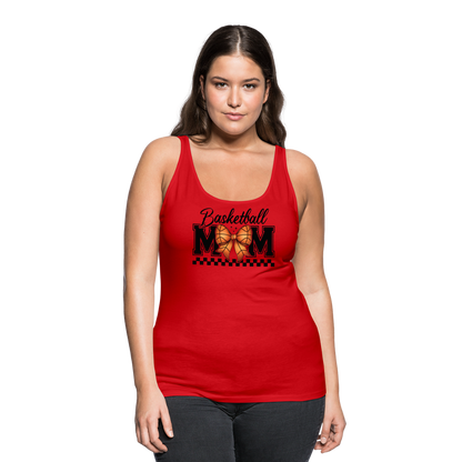 Basketball Mom Women’s Premium Tank Top - red