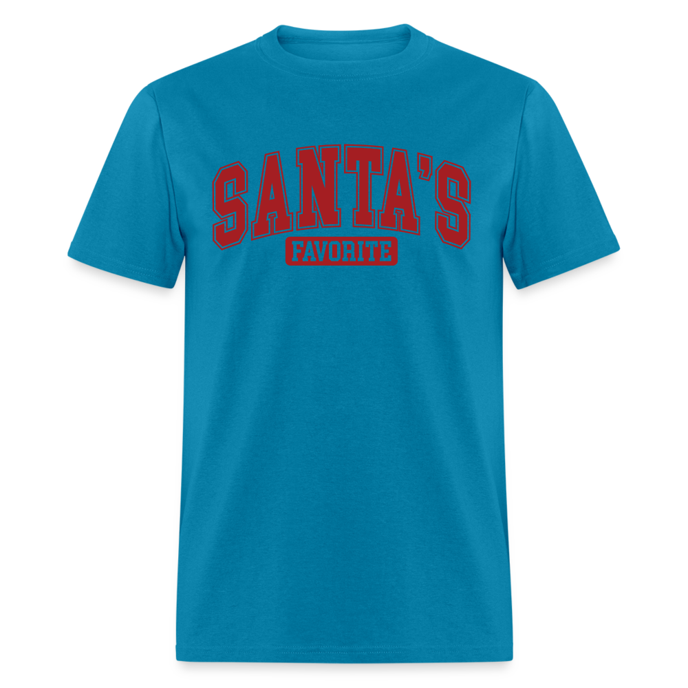 Santa's Favorite T-Shirt - turquoise