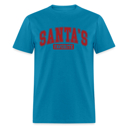 Santa's Favorite T-Shirt - turquoise