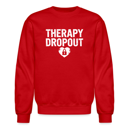 Therapy Dropout Sweatshirt - red