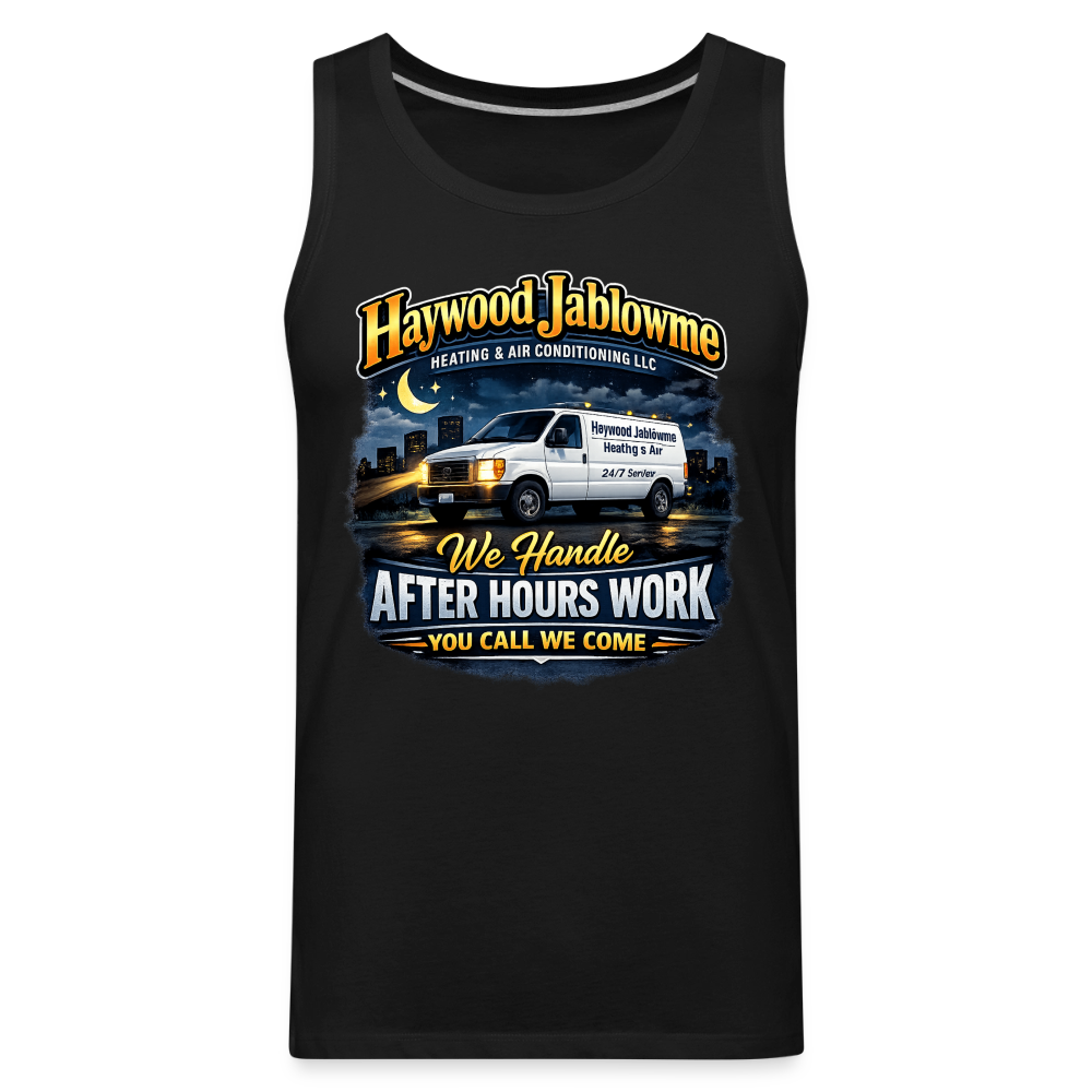 Haywood Jablowme Funny HVAC Tank Top - black