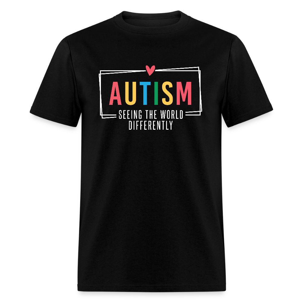 Autism - Seeing The World Differently T-Shirt - black