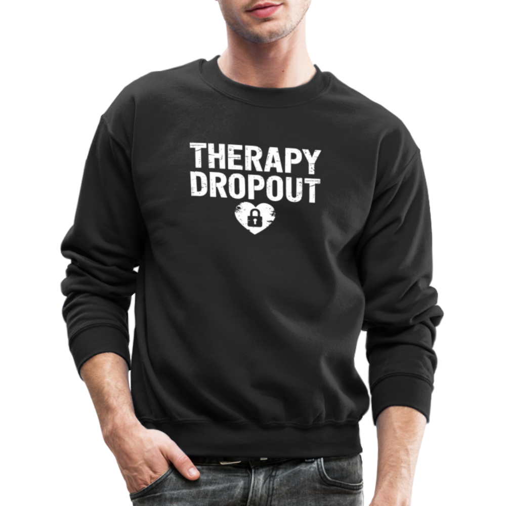 Therapy Dropout Sweatshirt - black