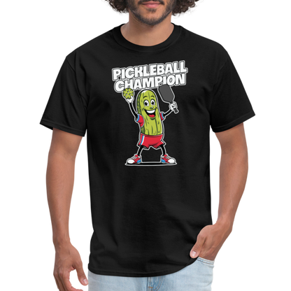 Pickleball Champion T-Shirt - black