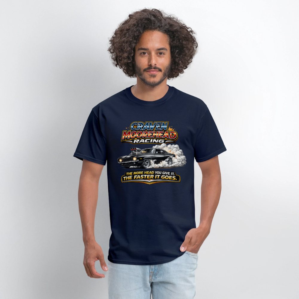 Craven Moorehead Racing T-Shirt Color: Heather Gray