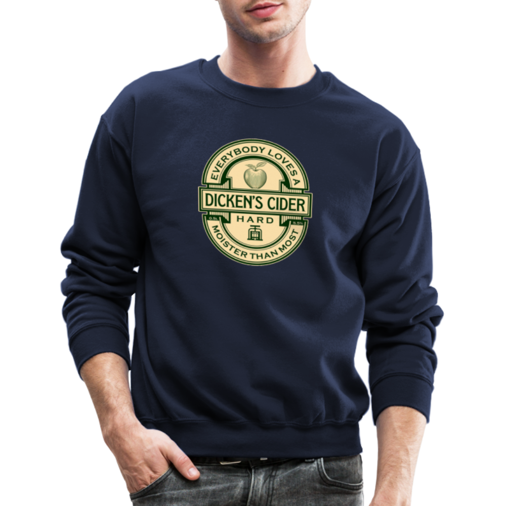 Dicken's Cider Men's Premium Long Sleeve Sweatshirt - navy