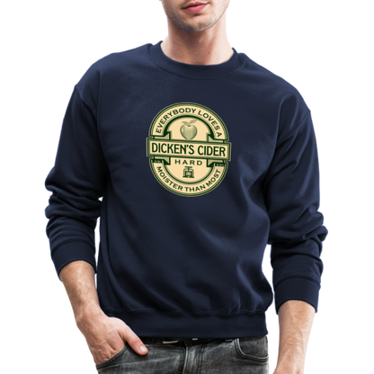 Dicken's Cider Men's Premium Long Sleeve Sweatshirt - navy