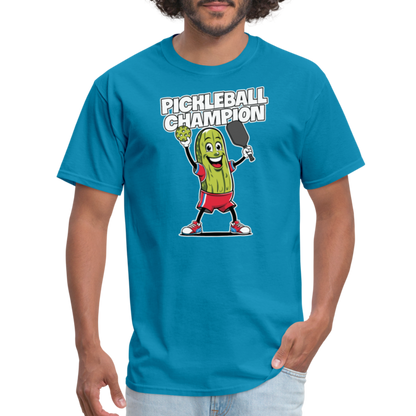 Pickleball Champion T-Shirt - turquoise