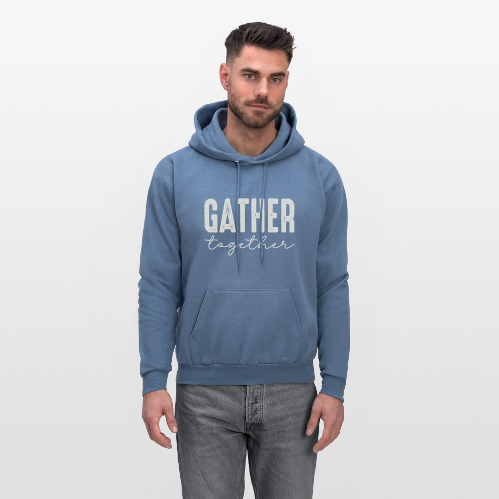 Gather Together (Thanksgiving) Hoodie - denim blue